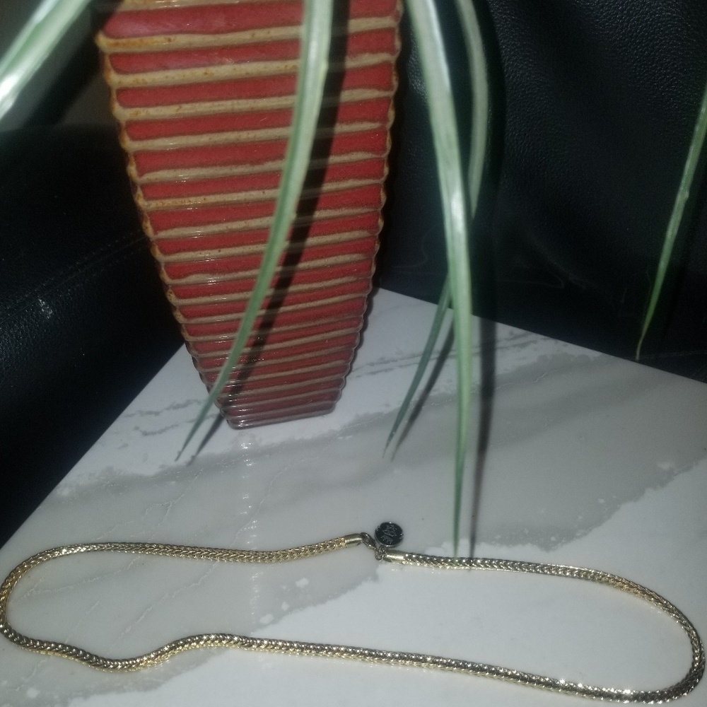 Gold plated chain! Worn twice. GOLD plated 24"